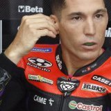 Aleix Espargaro a abandonné la combinaison de motard KEYSTONE/EPA/FRANCK ROBICHON